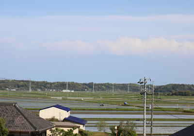 香取海だった里山と田園