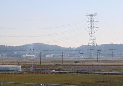 広がる田園風景