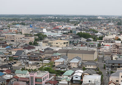 東金市街