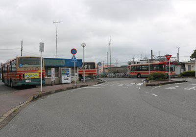 九十九里鉄道のバス停