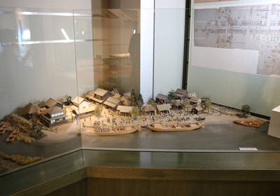 河川港の模型