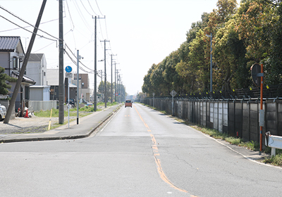 元海軍の滑走路跡