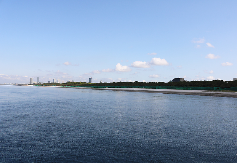 日本一の人工海浜