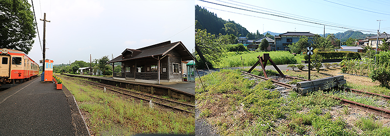 上総中野駅と上総亀山駅