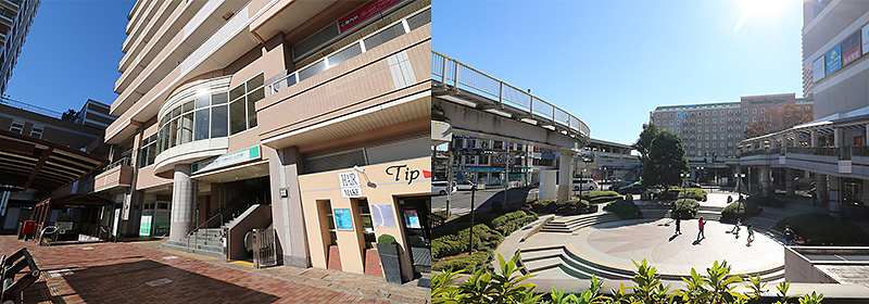 京成ユーカリが丘駅と山万ユーカリが丘駅