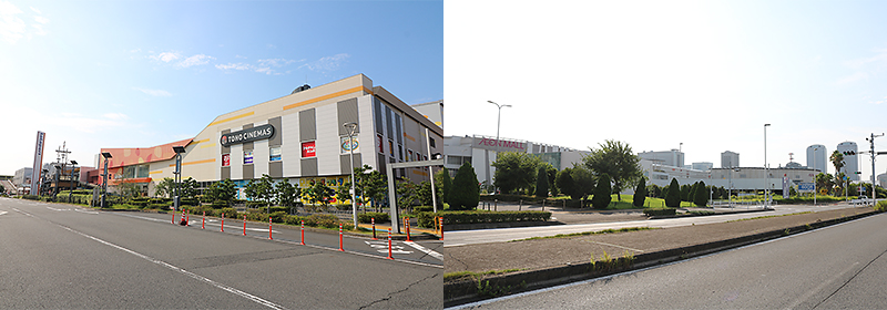千葉県内の大規模商業施設