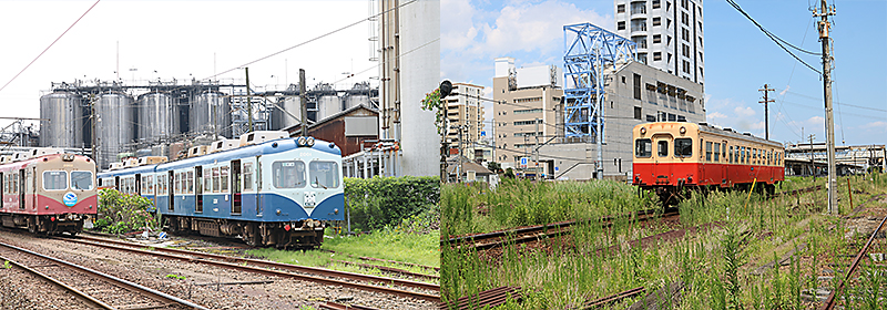 銚子電気鉄道と小湊鉄道