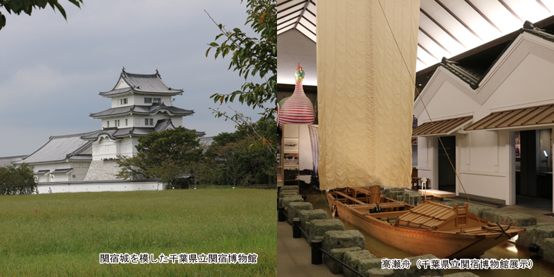 関宿博物館と高瀬舟